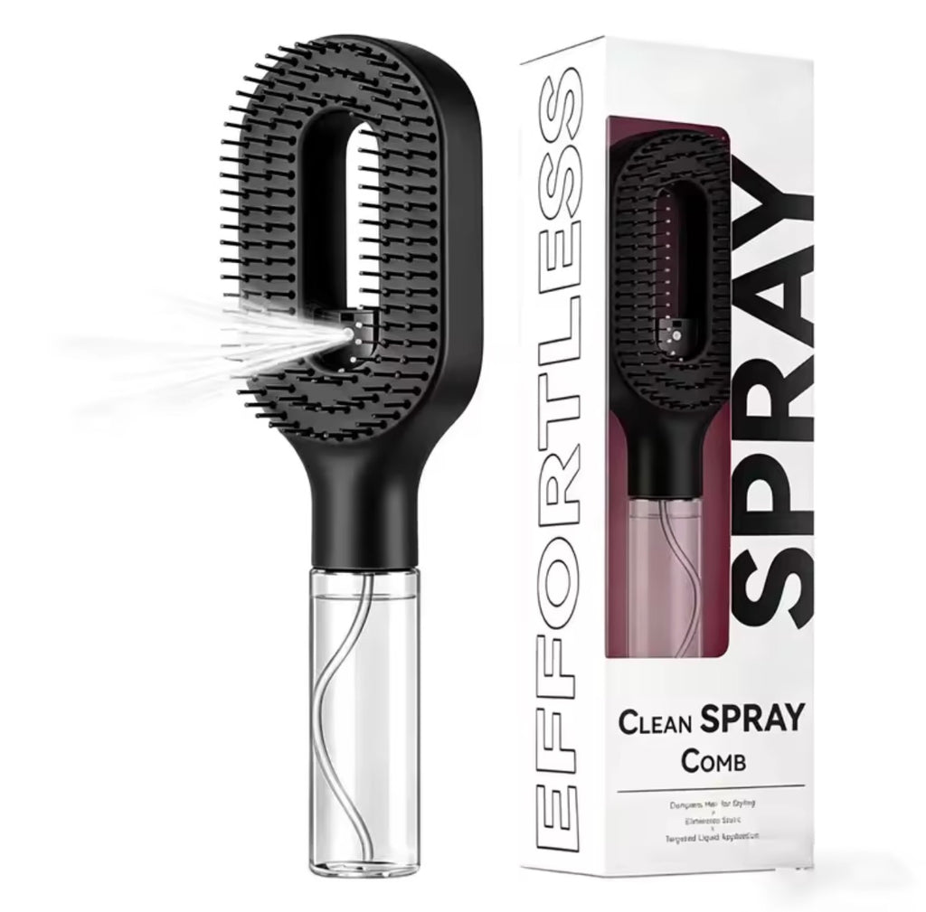 Self-Misting Detangling Hair Brush