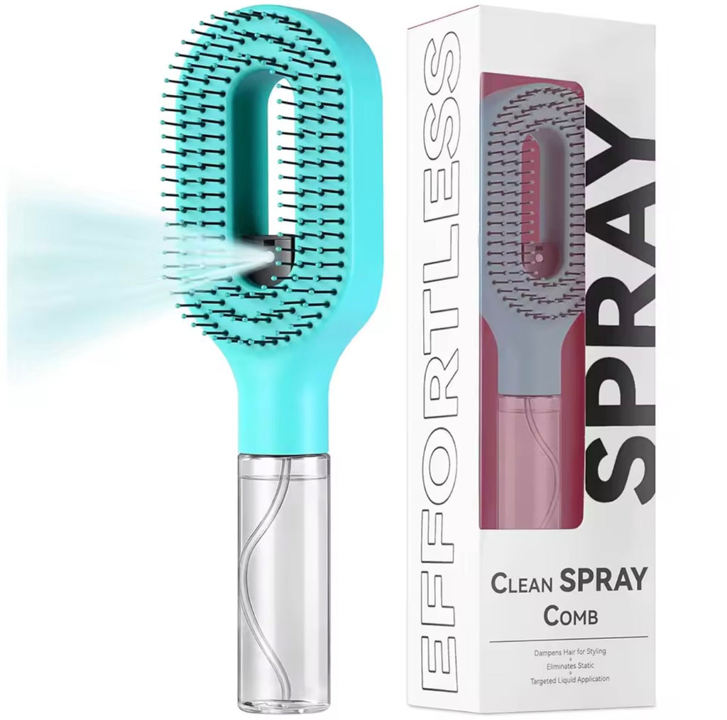 Self-Misting Detangling Hair Brush